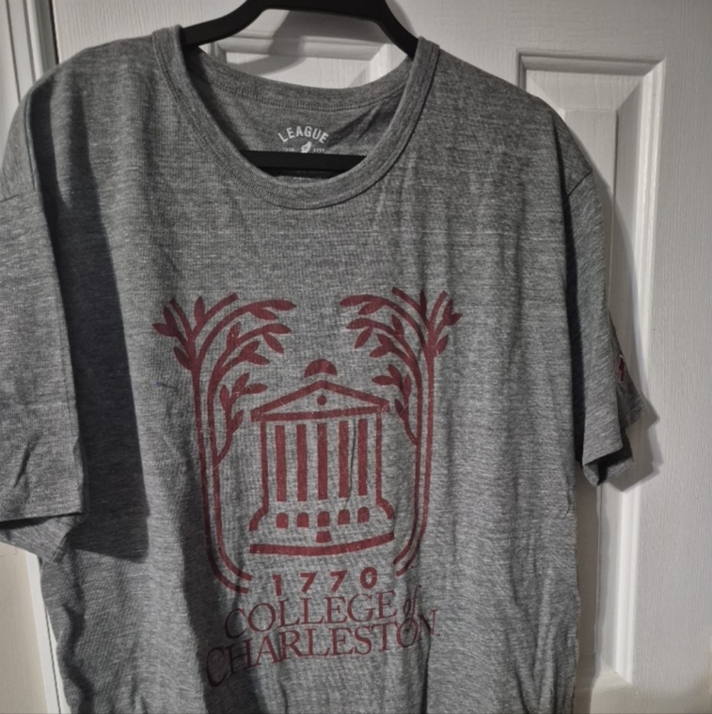 College of Charleston Gray Graphic T-Shirt